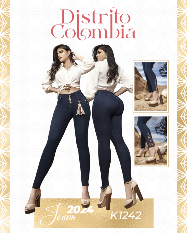 Jeans Colombiano Levantapompas